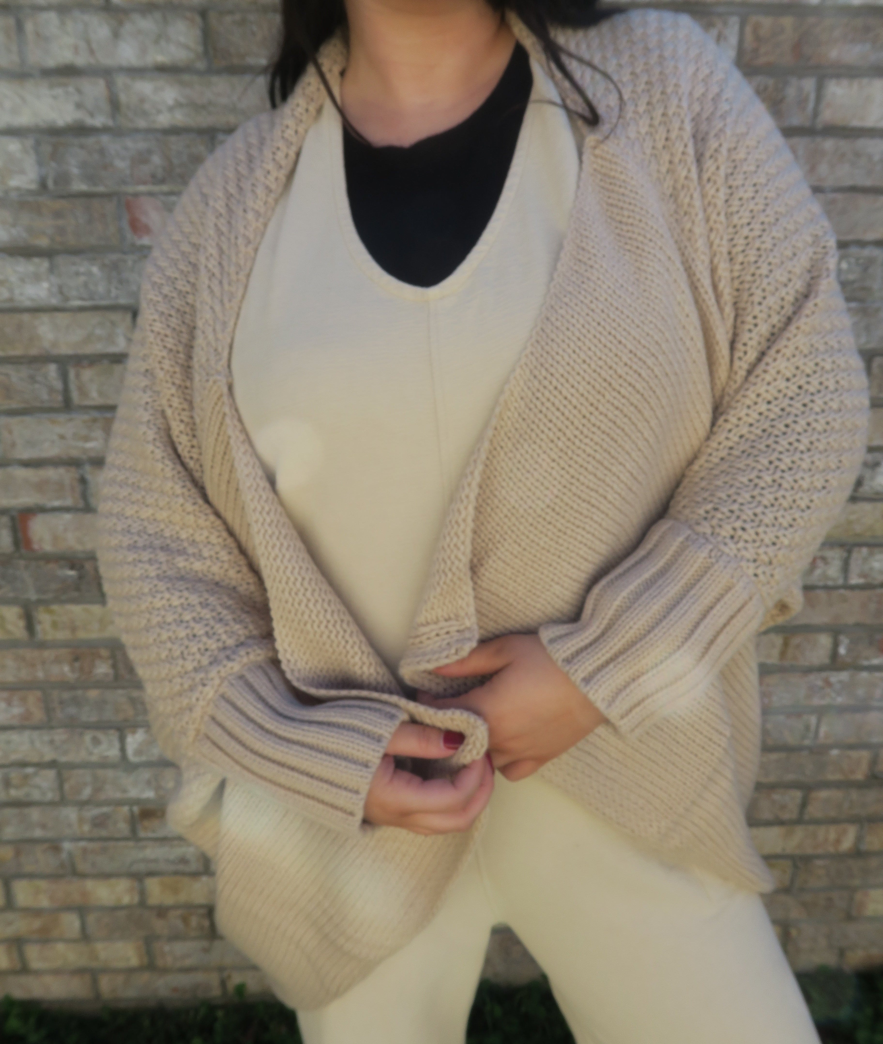 Beige Cardigan