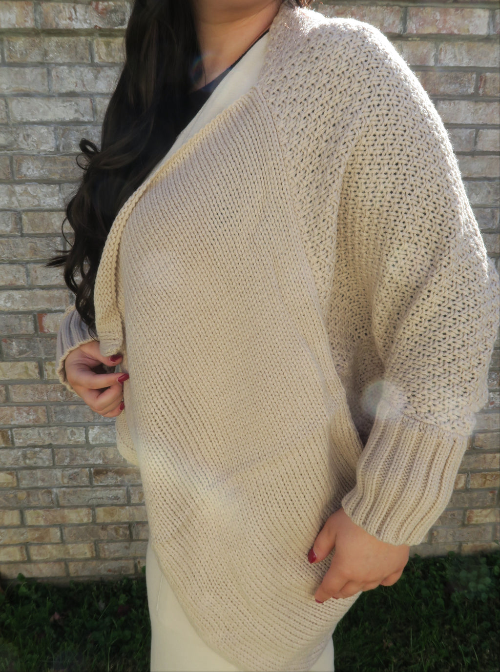 Beige Cardigan